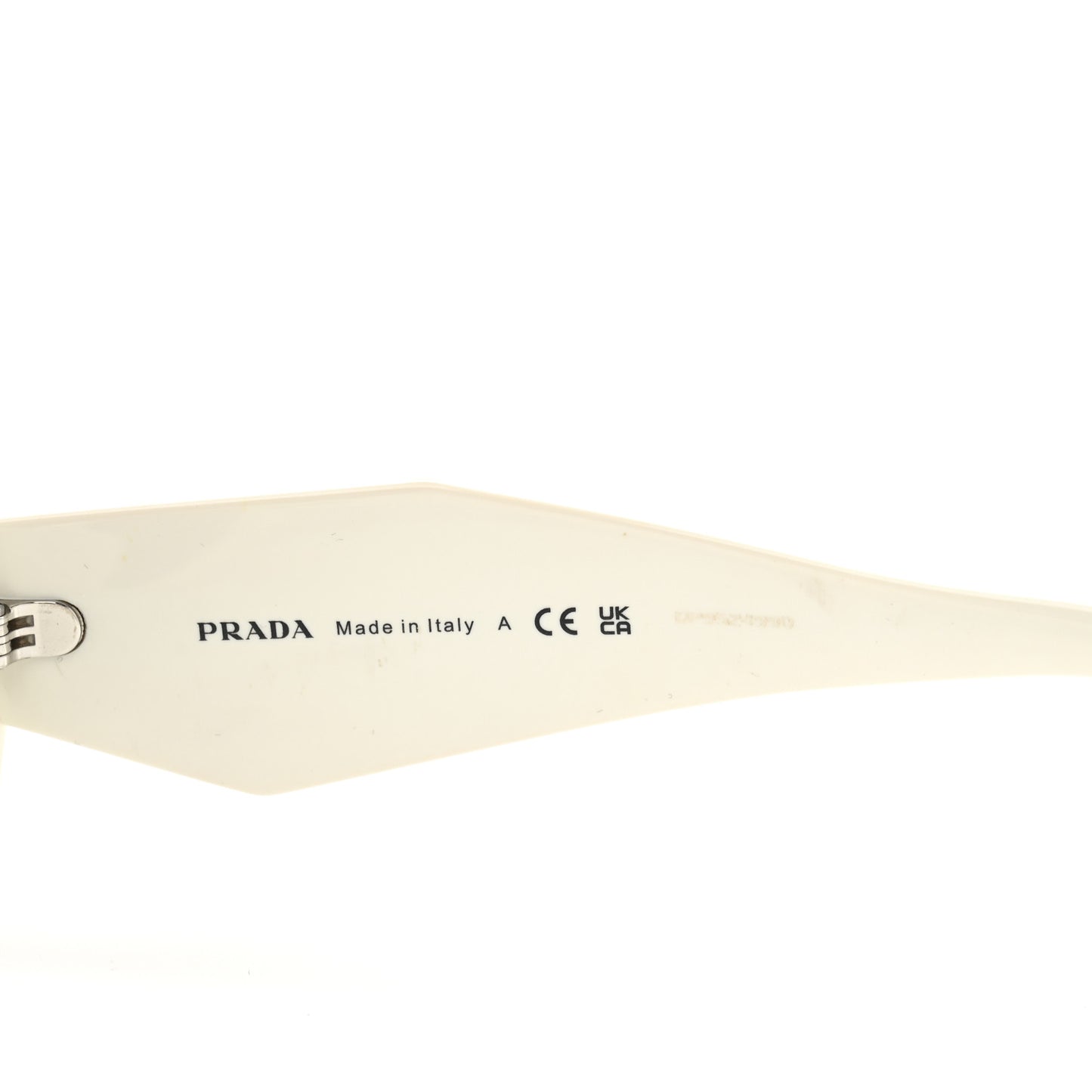 Acetate Symbole Sunglasses SPR 17W White