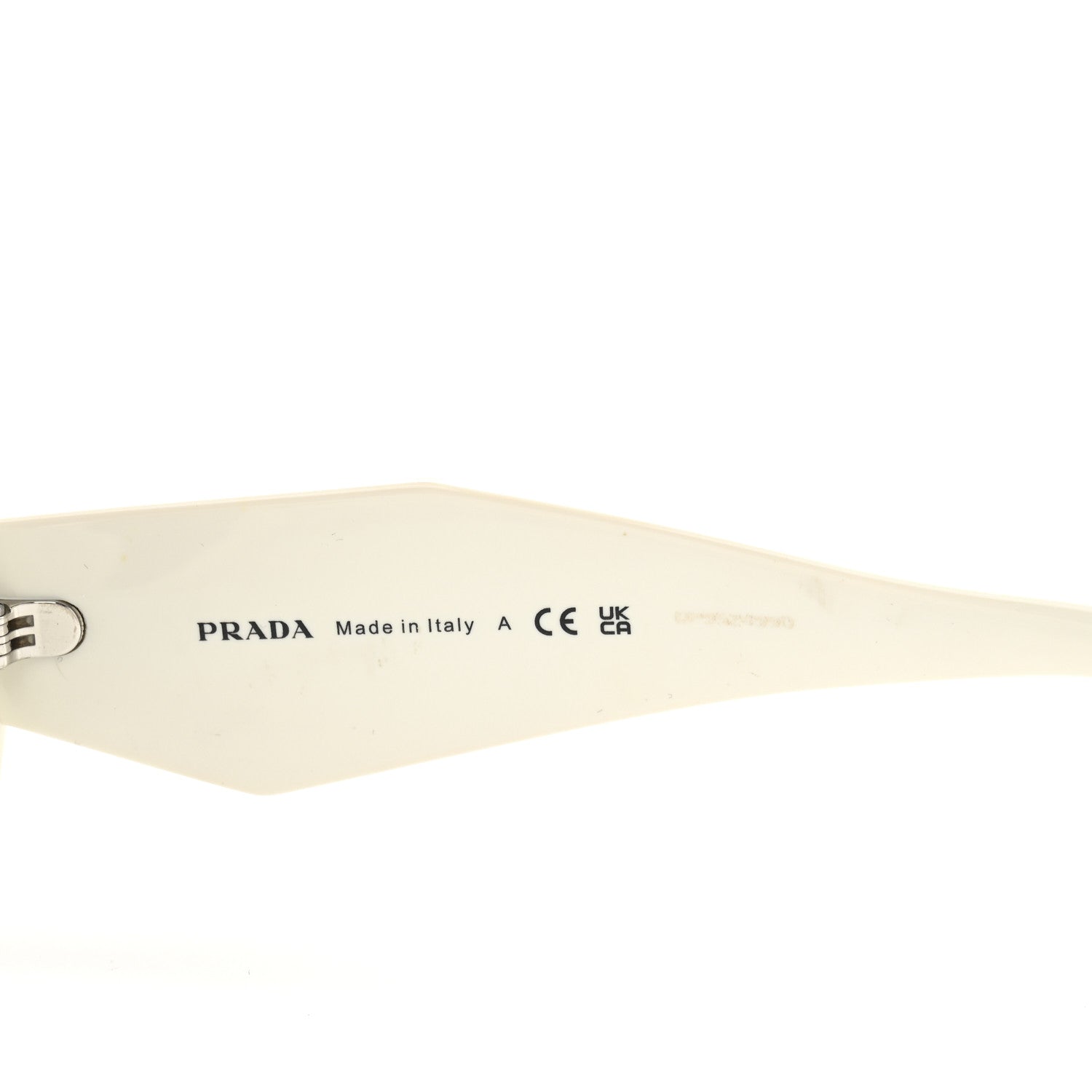 Prada Acetate Symbole Sunglasses SPR 17W White 5 of 8