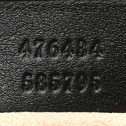Gucci Calfskin Matelasse GG Marmont Belt Bag 75 30 Black 7 of 9