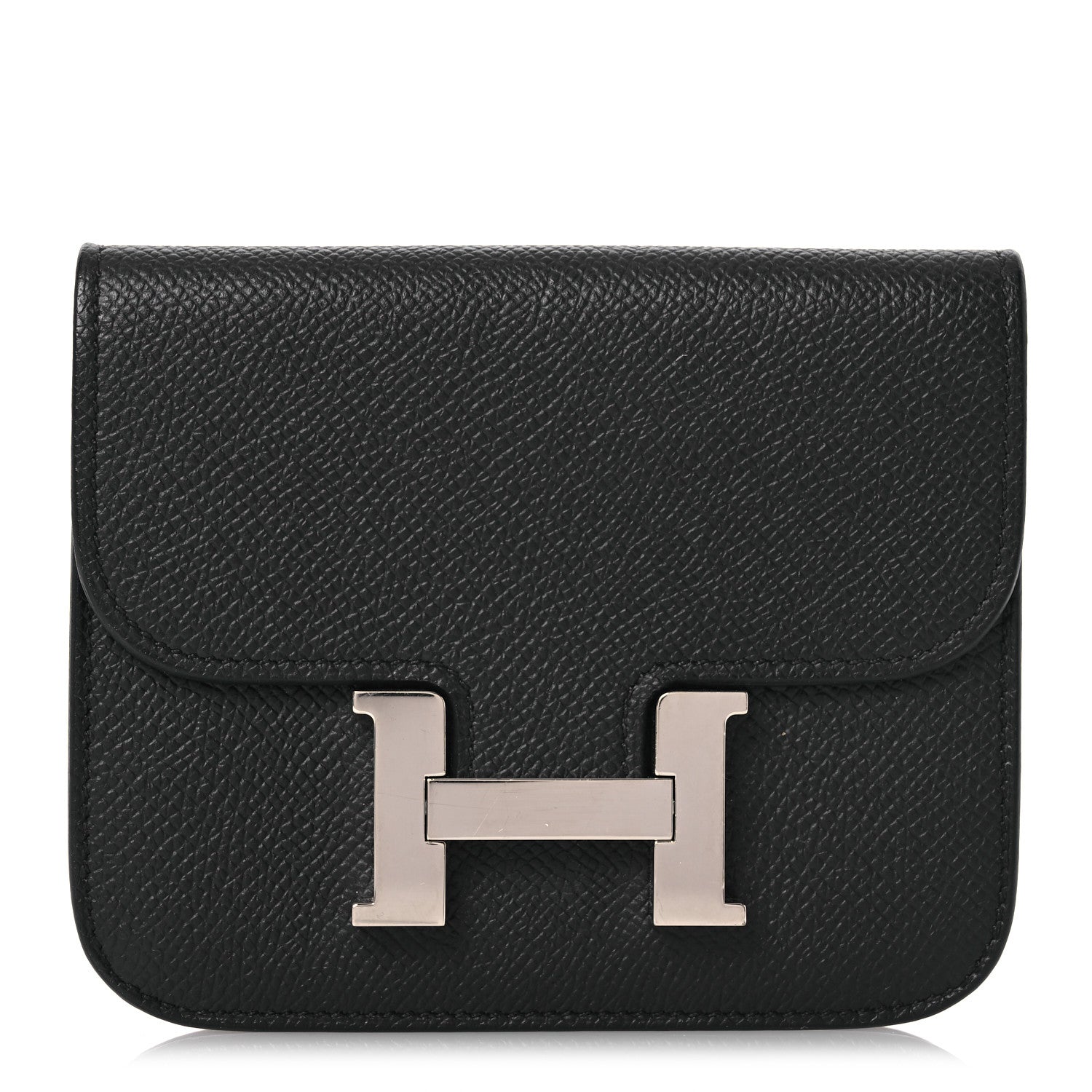 Hermes Epsom Constance Slim Wallet Black 1 of 7