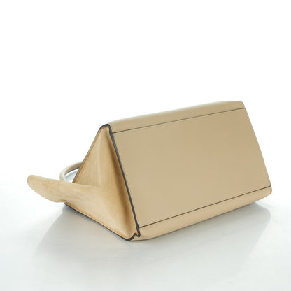Celine Drummed Calfskin Suede Large Trapeze Dune 4 of 8