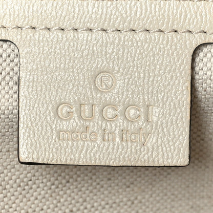 Gucci Monogram New Sakai Calfskin Lux Horsebit 1955 Tote Beige Ebony Mystic White 6 of 9