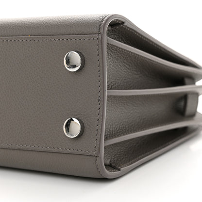 Saint Laurent Grained Calfskin Nano Sac De Jour Fog 10 of 11