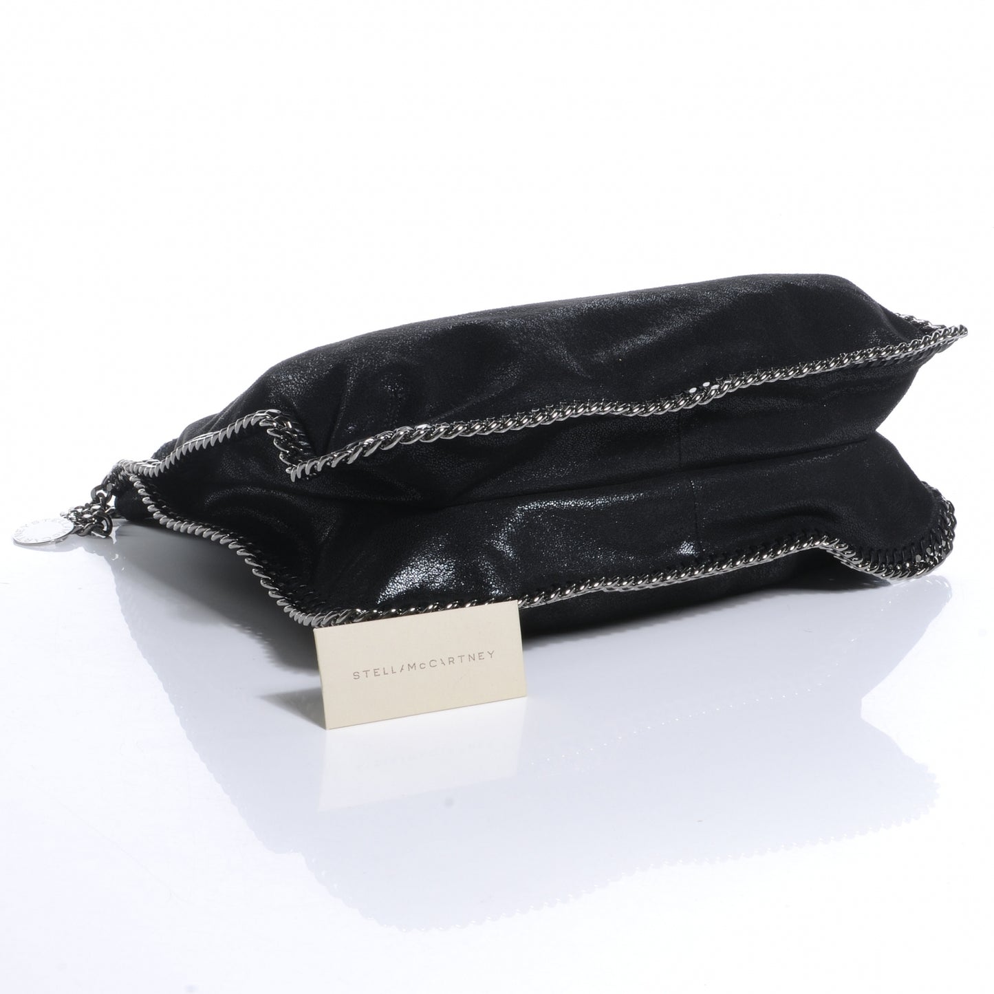 Faux Leather Falabella Black
