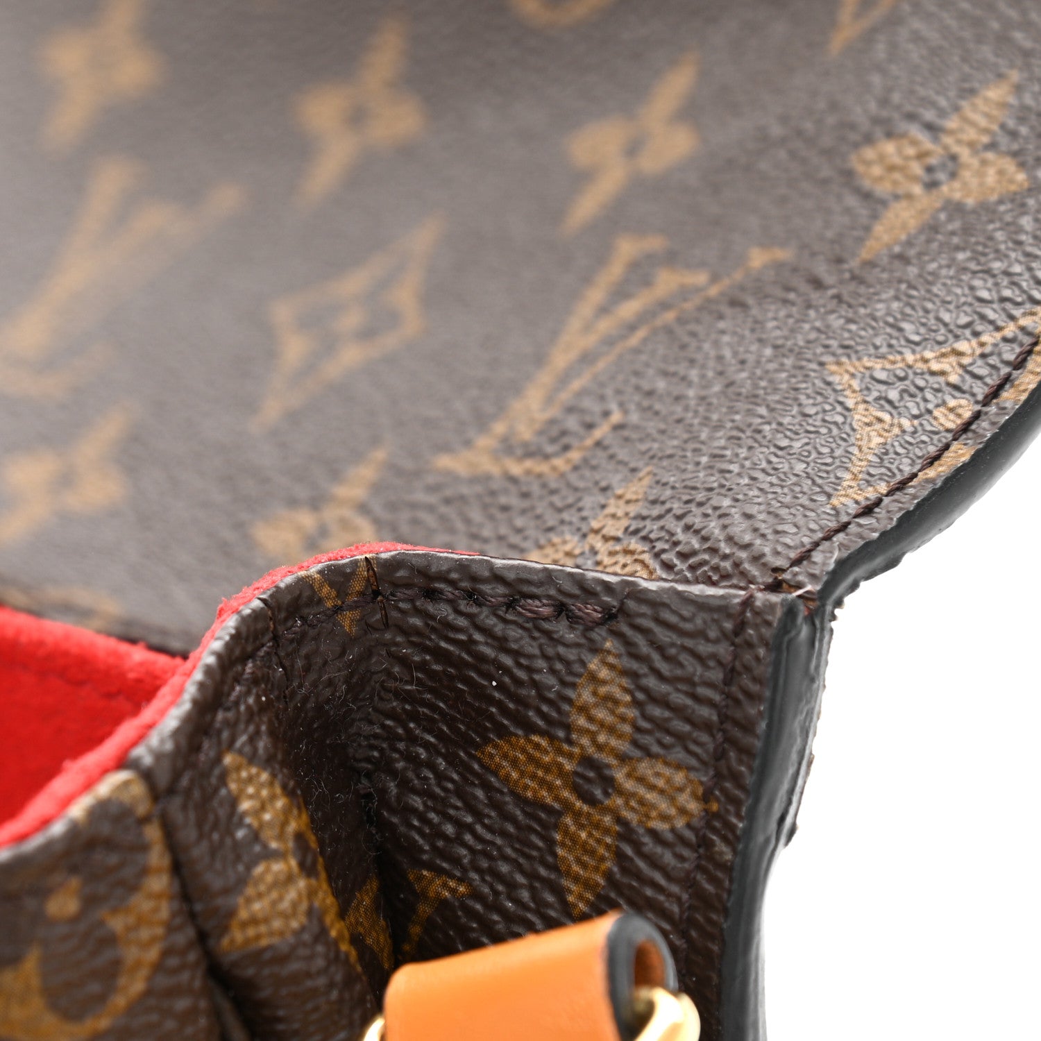 Louis Vuitton Monogram Braided Pochette Metis Coquelicot 12 of 14
