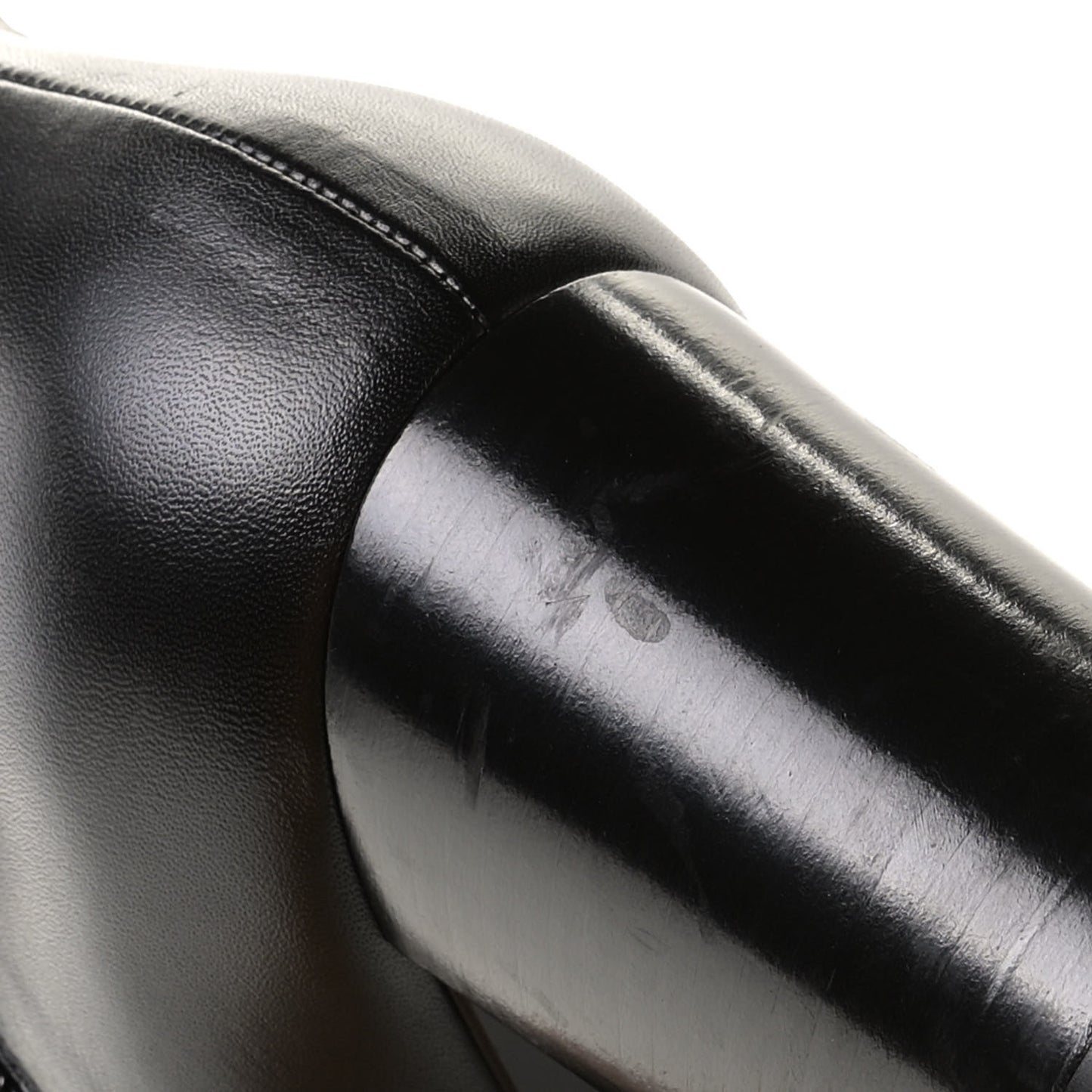 Calfskin Saint Germain Ankle Boots 40 Black