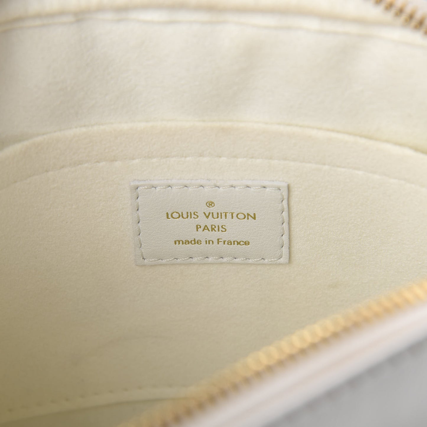 Calfskin New Wave Camera Bag White