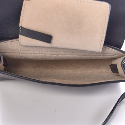 Chloe Suede Calfskin Mini Faye Shoulder Bag Black 5 of 11