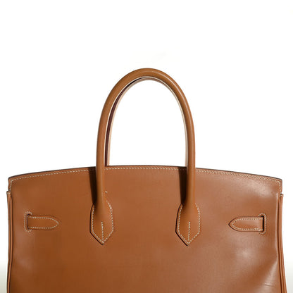 Hermes Veau Chamonix Birkin 35 Natural 10 of 29