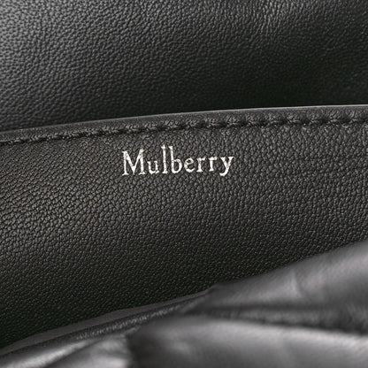 Mulberry Nappa Pillow Quilted Softie Bag Black 6 of 9