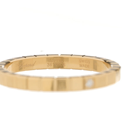 Chopard 18K Yellow Gold Diamond Ice Cube Band Ring 55 7.25 6 of 8