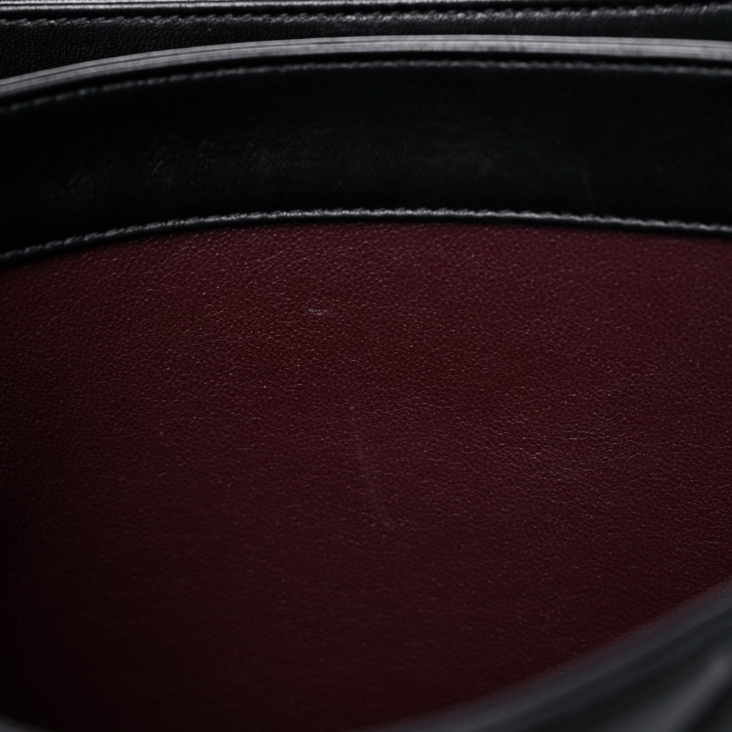 Lambskin Quilted Large Trendy CC Dual Handle Flap Bag Black