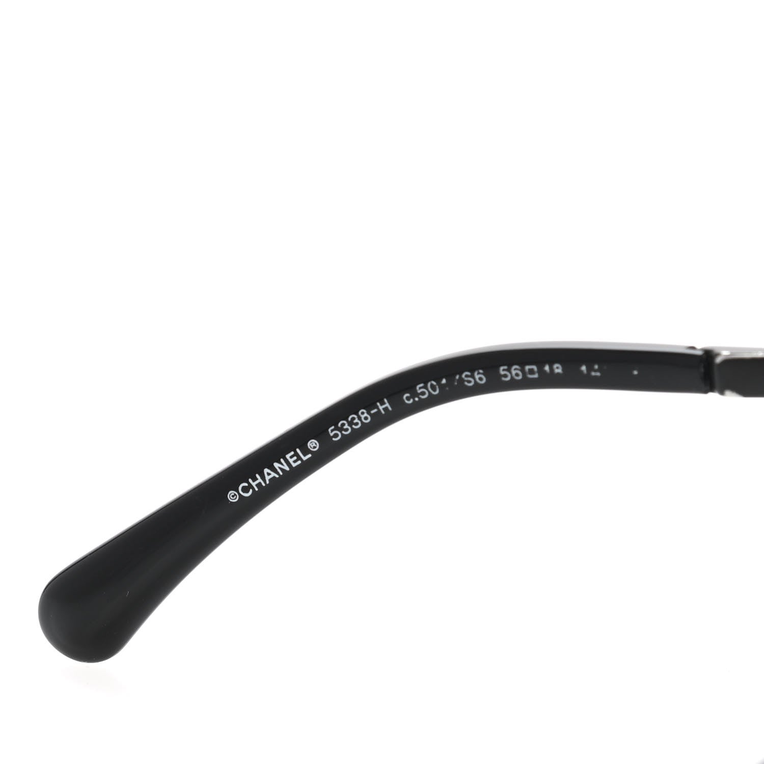 Chanel Pearl Sunglasses 5338-H Black 5 of 7
