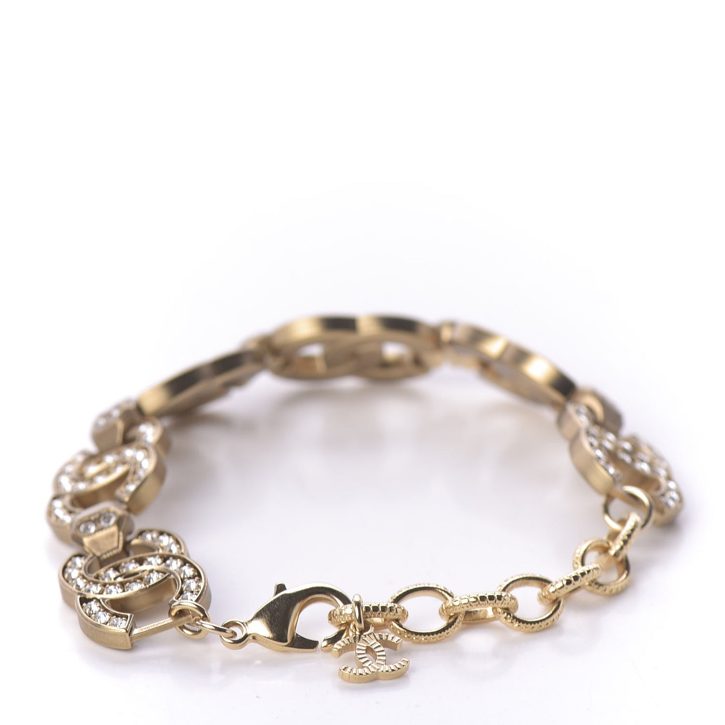 Crystal CC Bracelet Gold