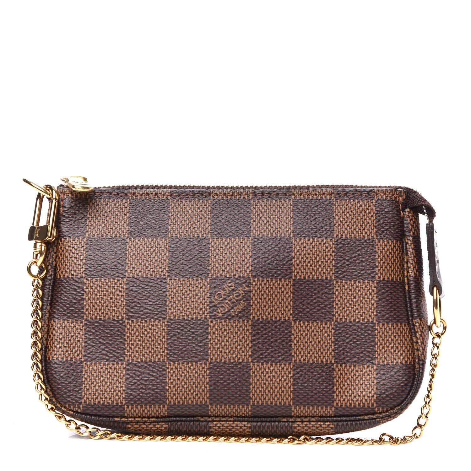 Louis Vuitton Damier Ebene Mini Pochette Accessories 1 of 8