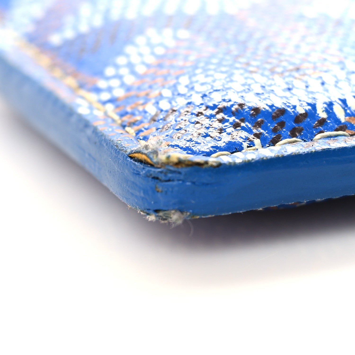 Goyard Goyardine Saint Sulpice Card Holder Sky Blue 7 of 8