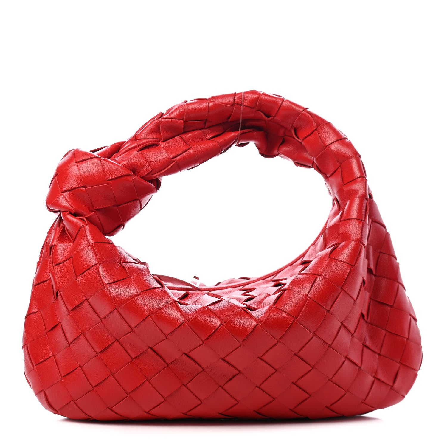 Bottega Veneta Nappa Intrecciato Mini Jodie Red 1 of 9