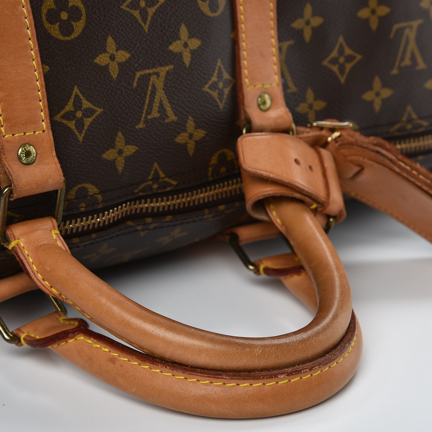 Louis Vuitton Monogram Keepall Bandouliere 55 17 of 19