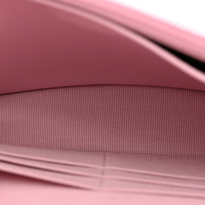 Chanel Caviar Quilted Textured CC Wallet on Chain WOC Light Pink 5 of 10