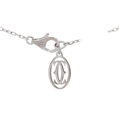 Cartier 18K White Gold Diamond XS D'Amour Pendant Necklace 5 of 6