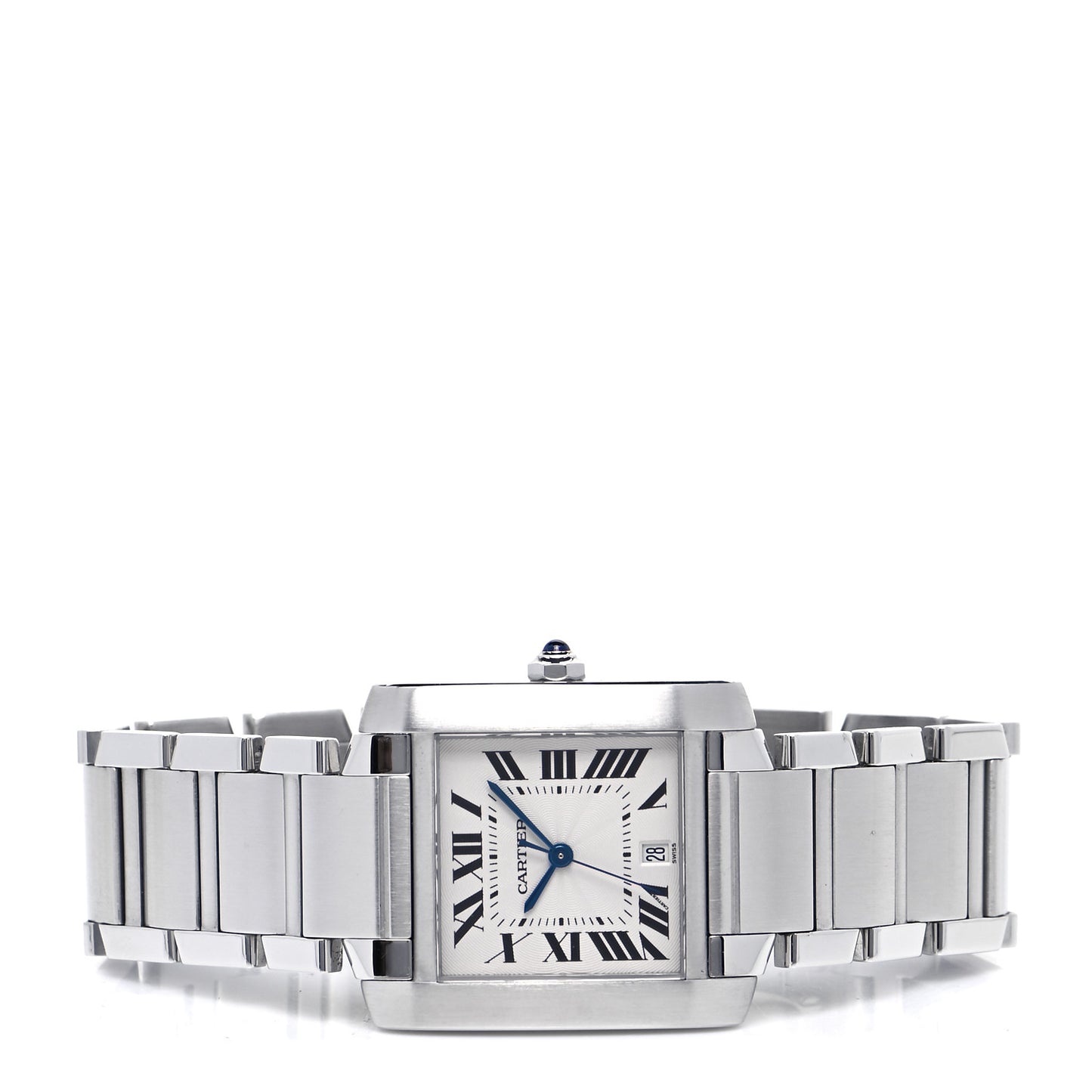 Stainless Steel 28mm Tank Francaise Automatic Watch