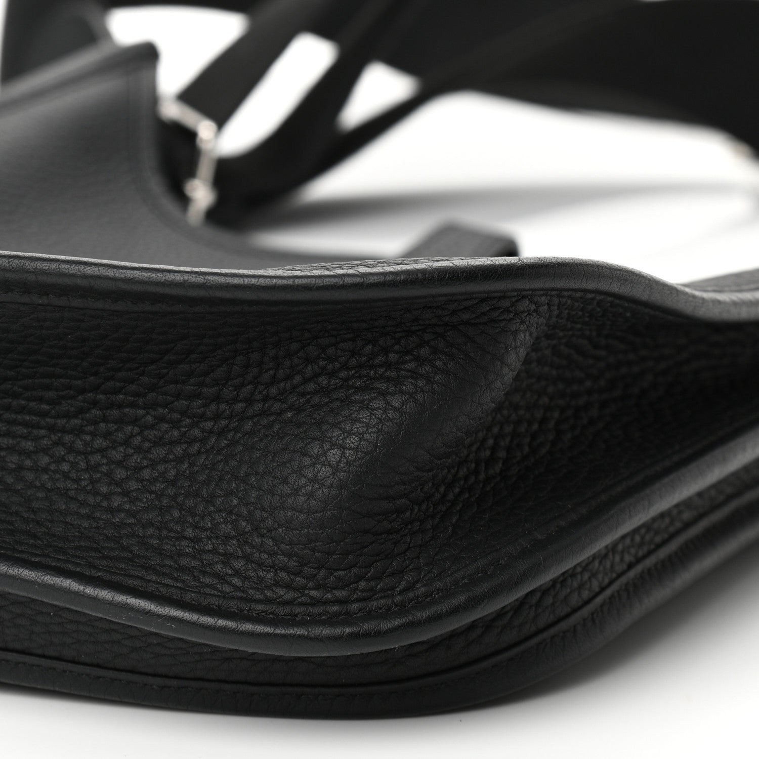 Hermes Taurillon Clemence Evelyne III PM Black 9 of 9