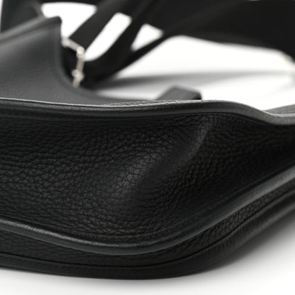 Hermes Taurillon Clemence Evelyne III PM Black 9 of 9