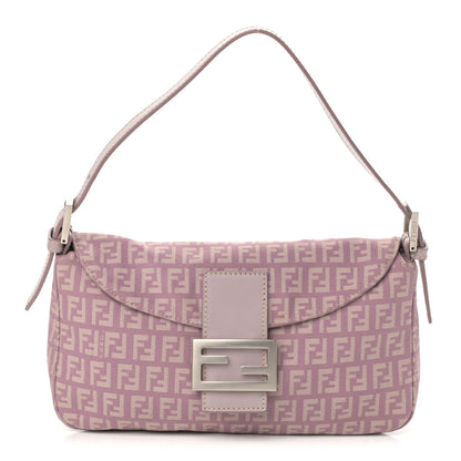 Fendi Zucchino Cuoio Baguette Lilla 1 of 14