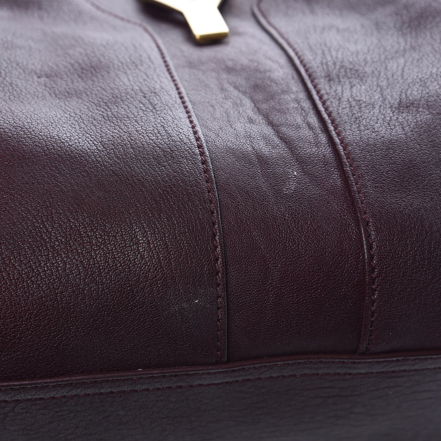 Sheepskin Medium Cabas ChYc Plum