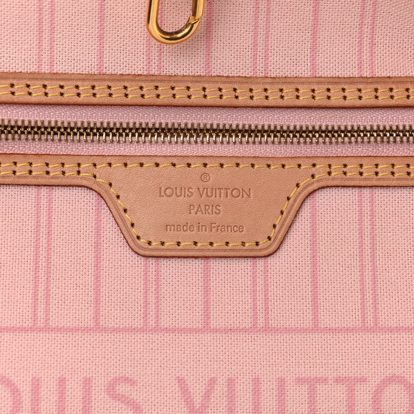 Damier Azur Neo Neverfull MM Rose Ballerine