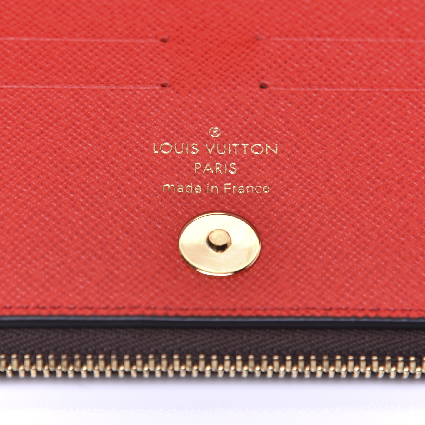 Monogram Adele Wallet Coquelicot