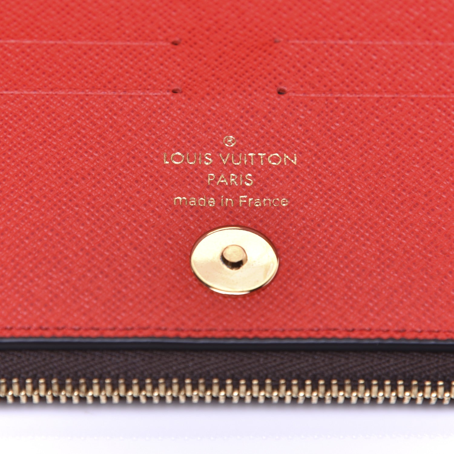Louis Vuitton Monogram Adele Wallet Coquelicot 8 of 10
