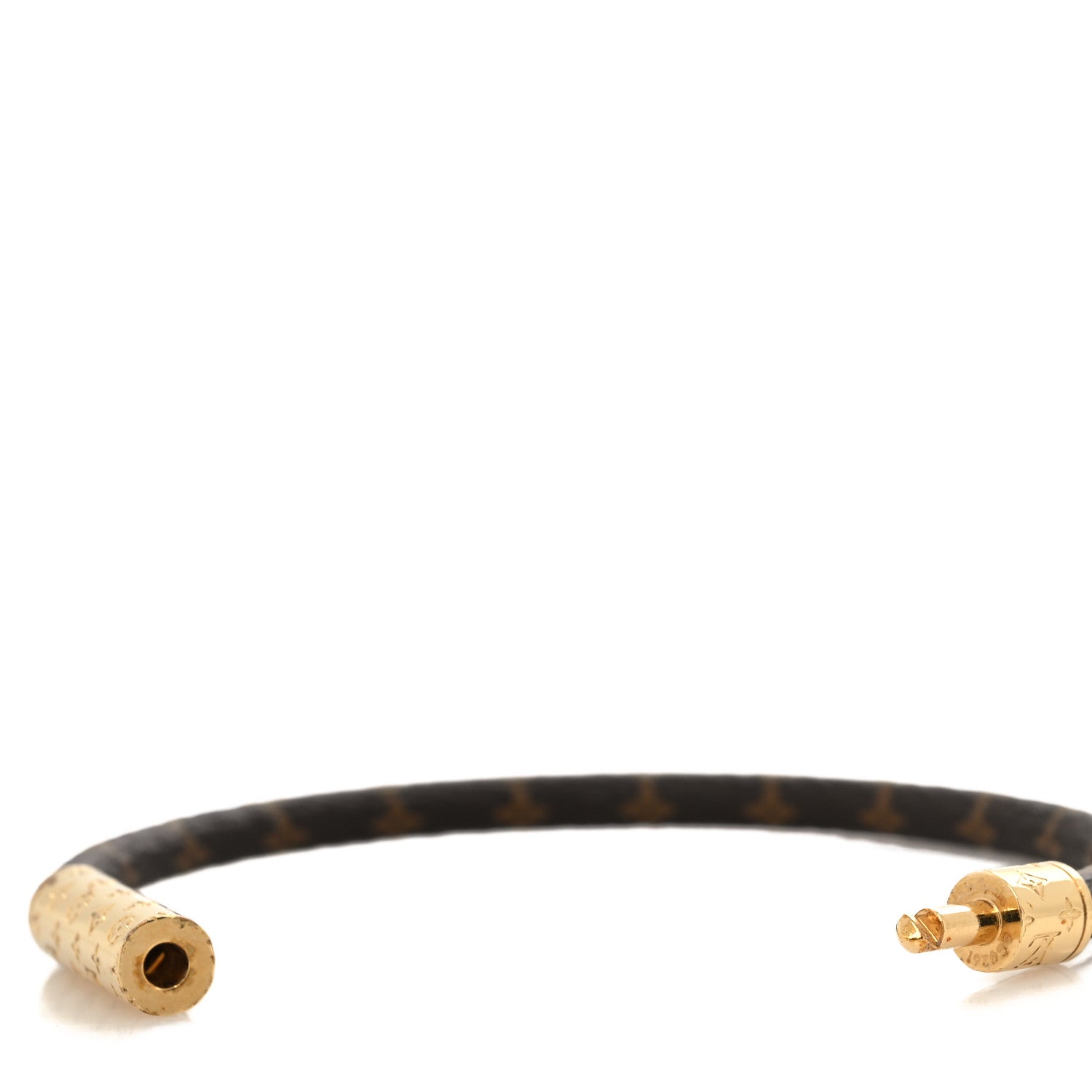 Louis Vuitton Monogram LV Confidential Bracelet 17 4 of 5