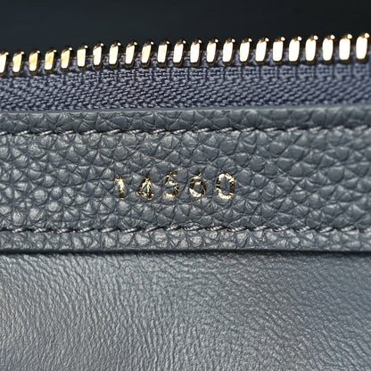 Celine Grained Calfskin Classique 16 Top Handle Bag Pebble 6 of 8