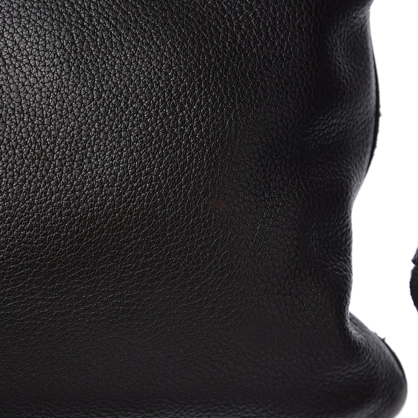 Cervo Deerskin Flat Messenger Bag Ebano
