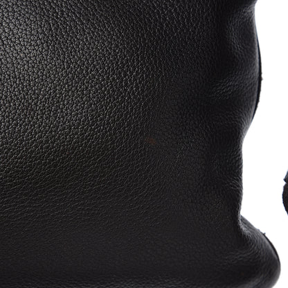 Prada Cervo Deerskin Flat Messenger Bag Ebano 9 of 12