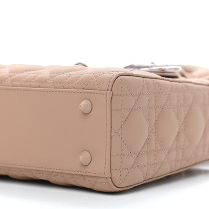 Christian Dior Ultra Matte Calfskin Cannage Small My ABCDior Lady Dior Beige 8 of 9