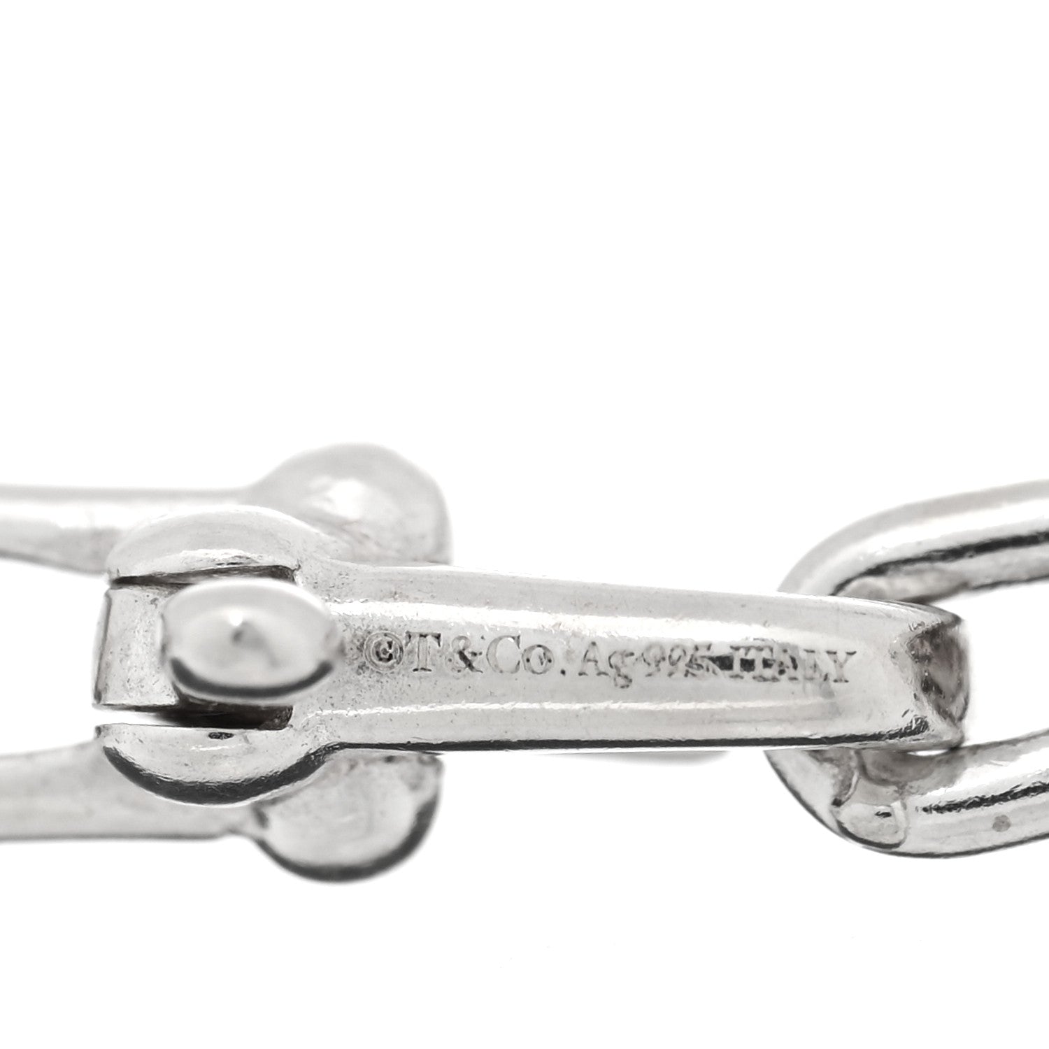 Tiffany Sterling Silver Micro HardWear Link Bracelet 3 of 4
