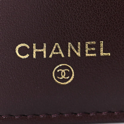 Chanel Caviar Quilted Yen Wallet Black 6 of 9