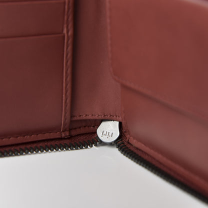 Bottega Veneta Nappa Intrecciato Zip Around Compact Wallet Canyon 7 of 8