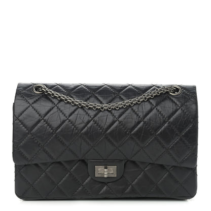 Chanel Aged Calfskin Quilted 2.55 Reissue 226 Flap Black 1 of 10
