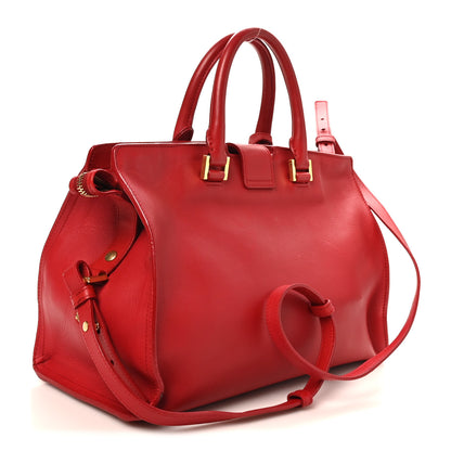 Saint Laurent Calfskin Small Classic Y Cabas Red 3 of 10