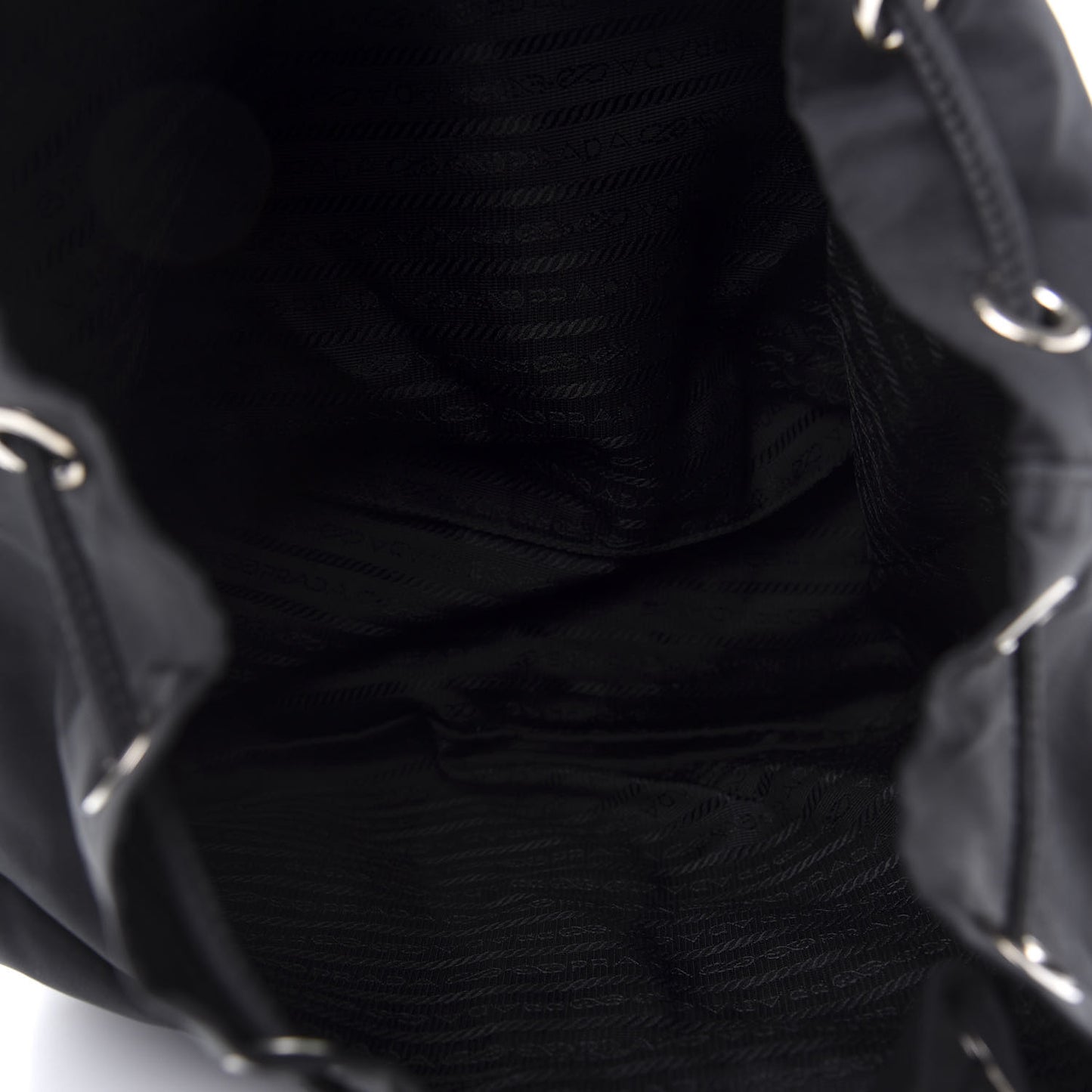 Nylon Vela Medium Backpack Black