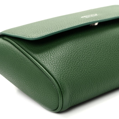 Salvatore Ferragamo Grained Calfskin Belt Bag Forest Green 9 of 10