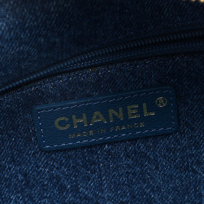 Chanel Denim Sherling Egyptian Waist Bag Blue 6 of 10