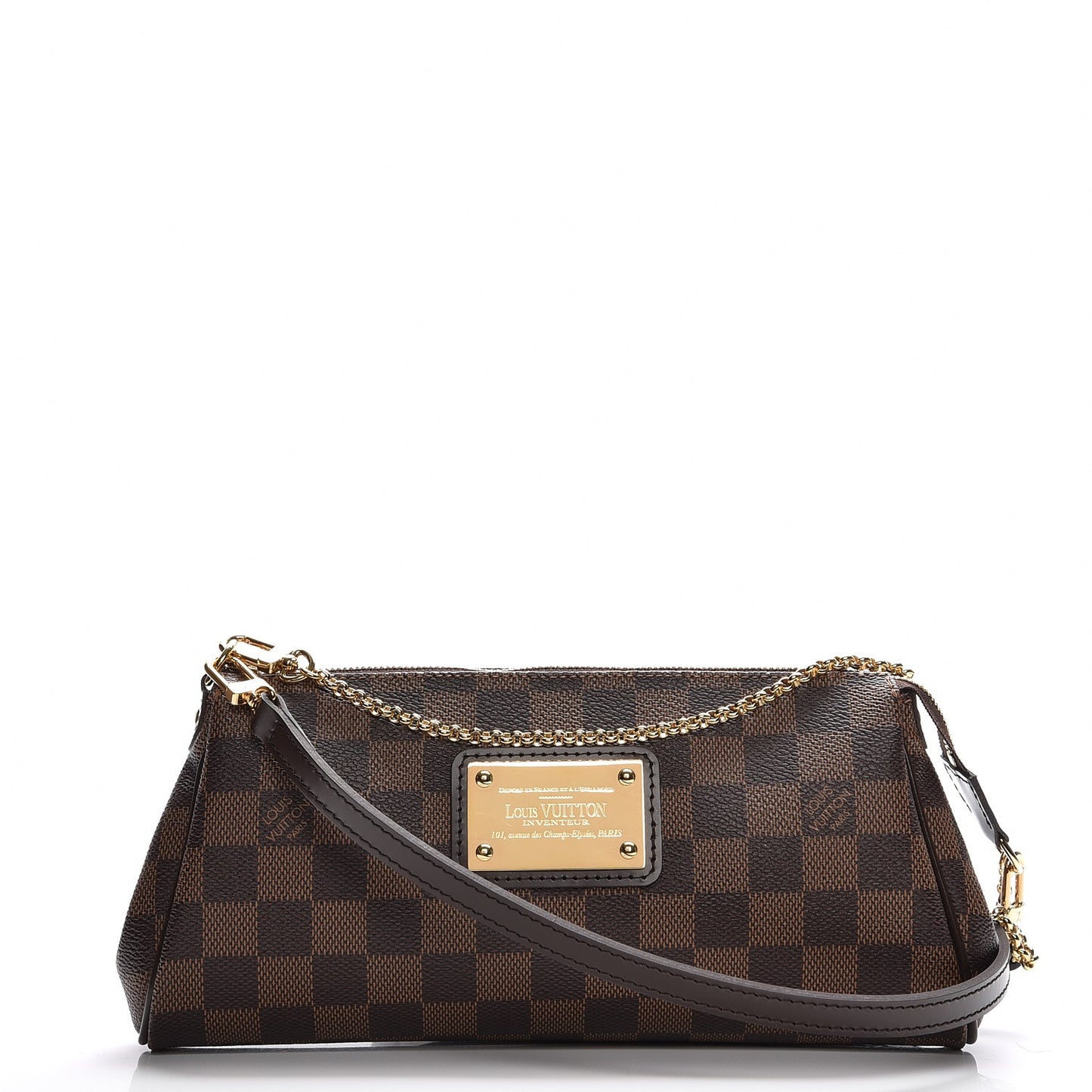 Damier Ebene Eva Clutch