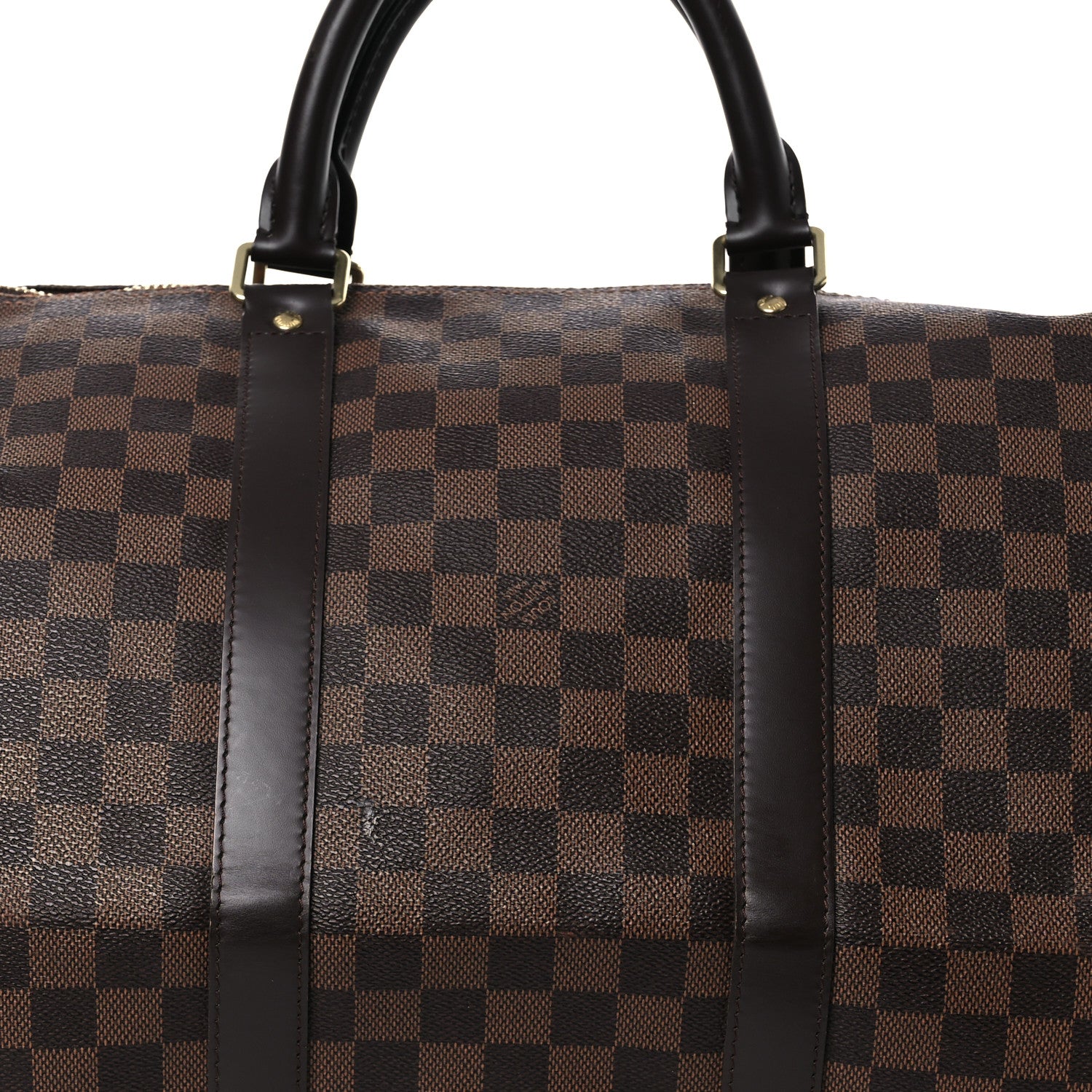 Louis Vuitton Damier Ebene Keepall Bandouliere 55 7 of 13