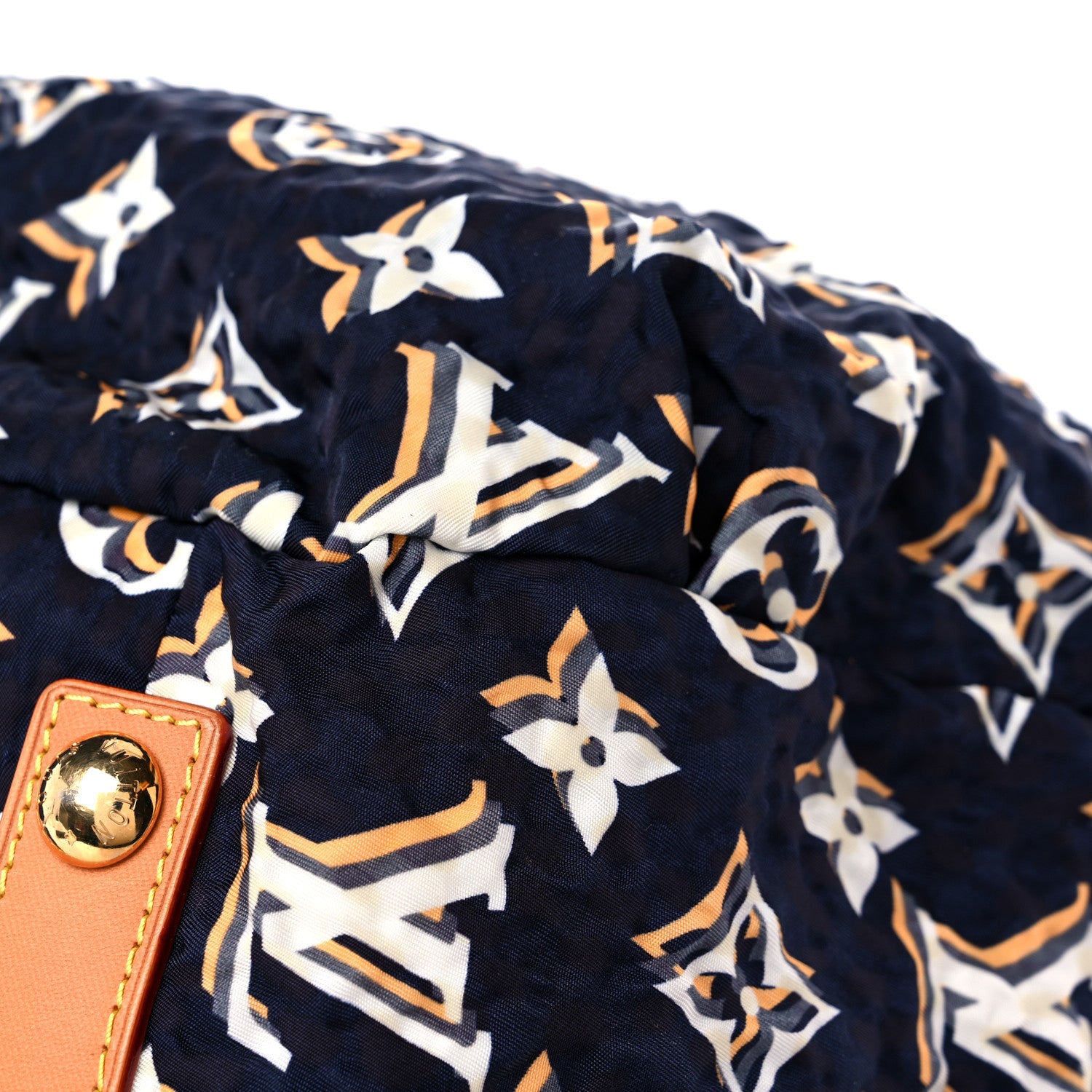 Louis Vuitton Nylon Monogram Cruise Bulles GM Navy 11 of 18