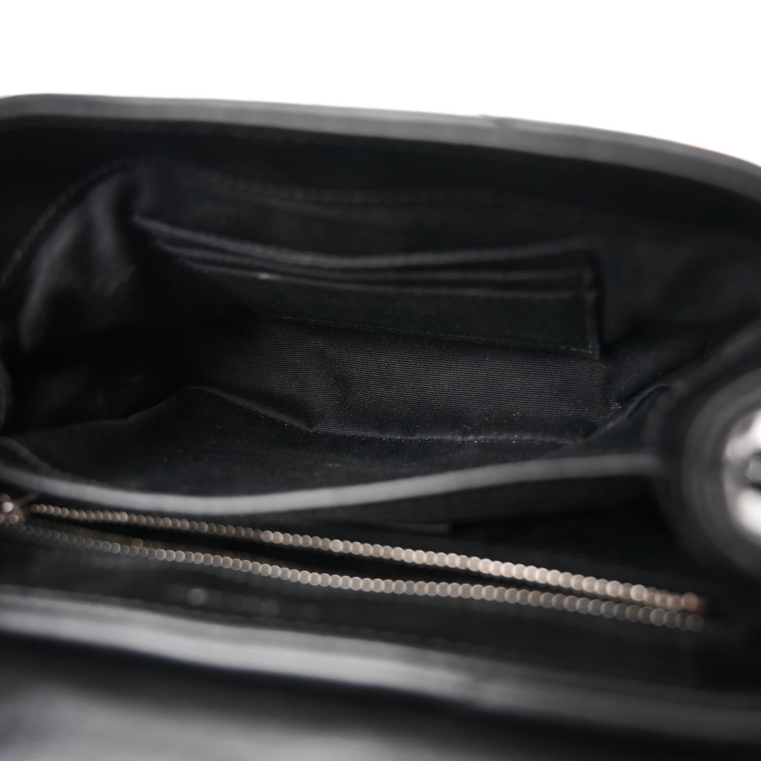 Saint Laurent SAINT LAURENT Calfskin Y Quilted Monogram Toy Loulou Crossbody Bag Black 5 of 12