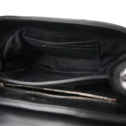 Saint Laurent SAINT LAURENT Calfskin Y Quilted Monogram Toy Loulou Crossbody Bag Black 5 of 12